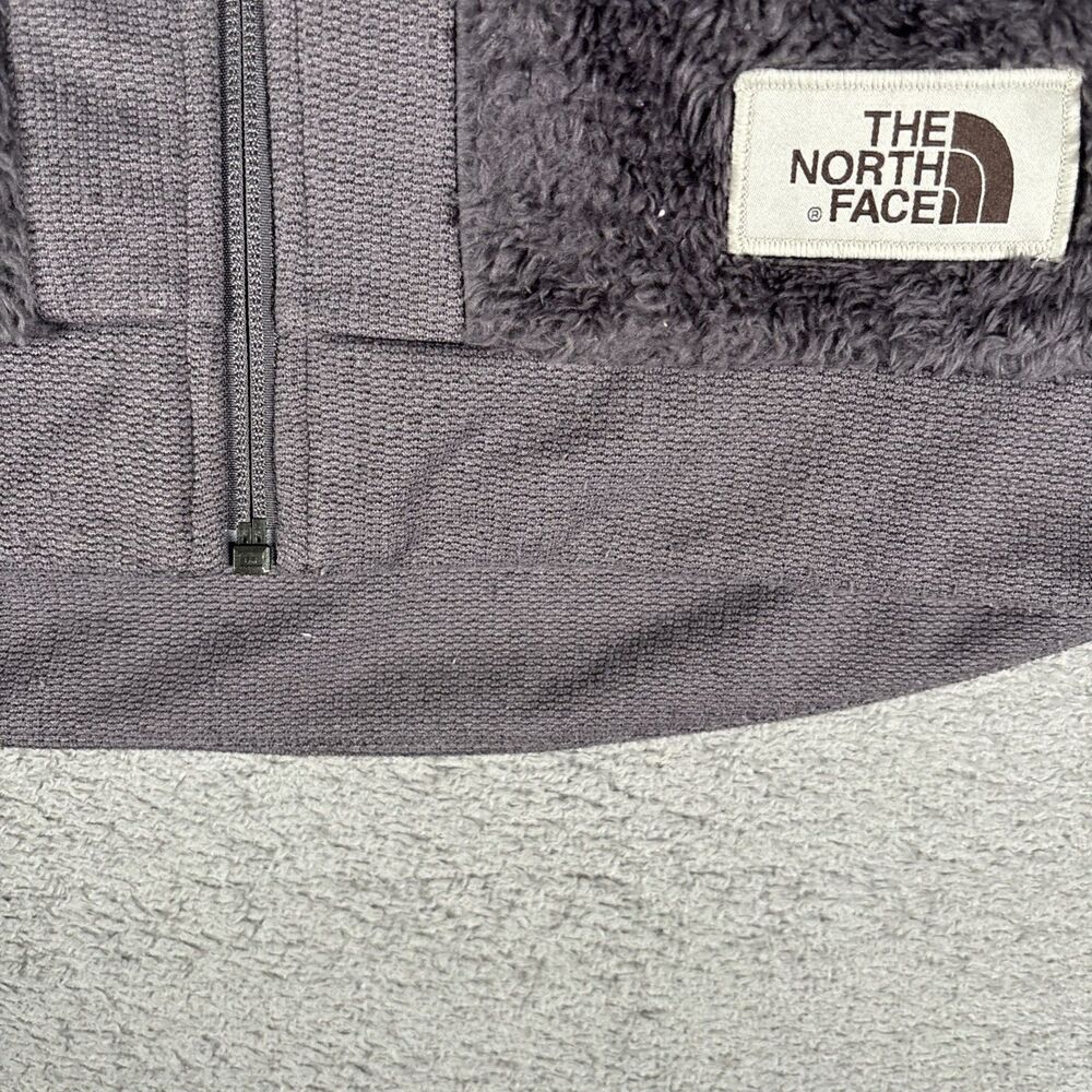 The North‎ Face Furry Fleece Vest Women’s Size S Full Zip Grey Camping Jogging - Picture 13 of 16